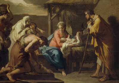 The Adoration of the Shepherds by Gaetano Gandolfi